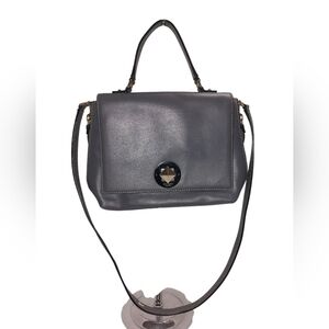 Kate Spade Gray Crossbody Bag with Sophisticated Design